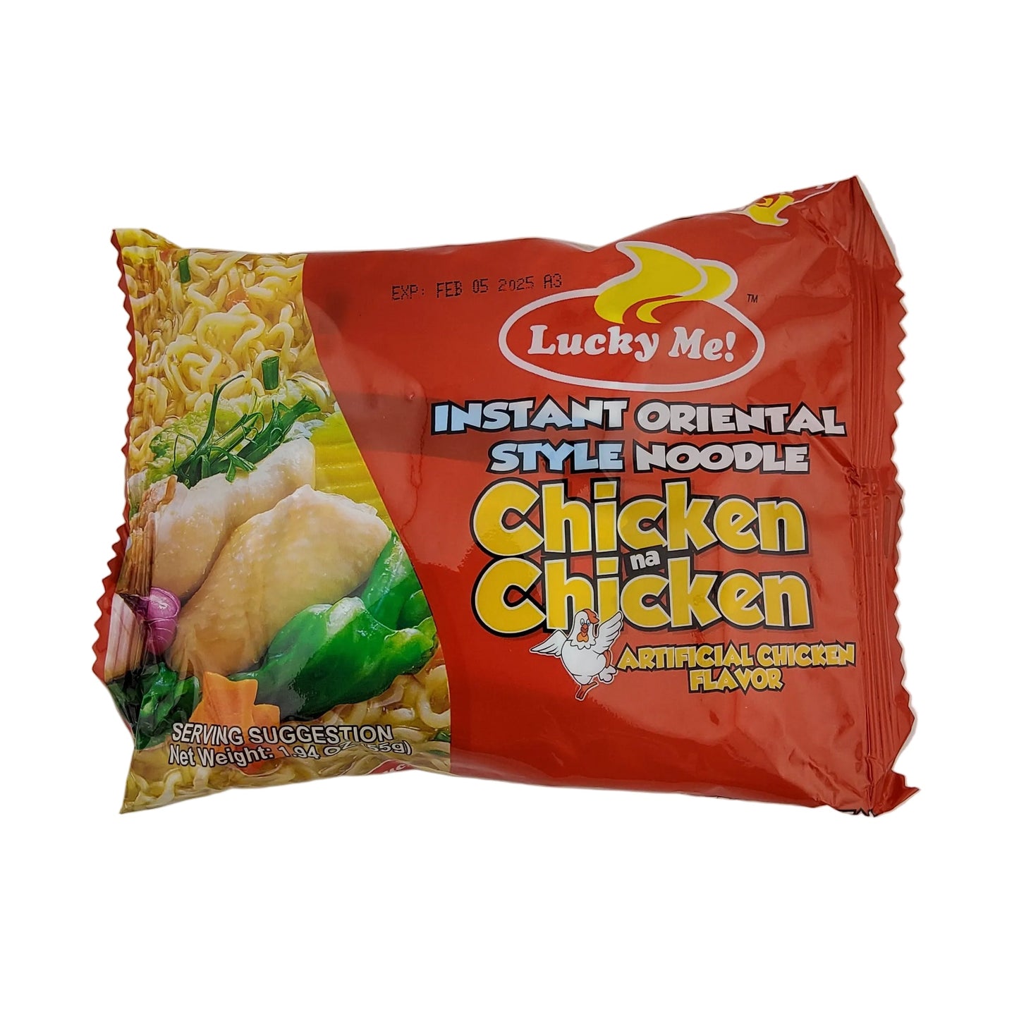 Lucky Me Pouch Chicken na Chicken 1.94 oz