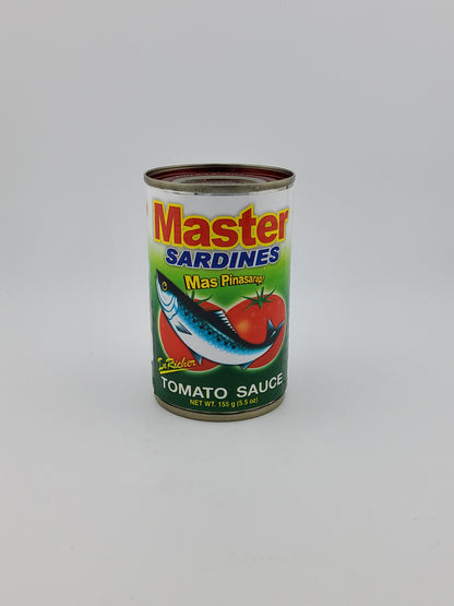Master Sardines Reg 5.5 oz