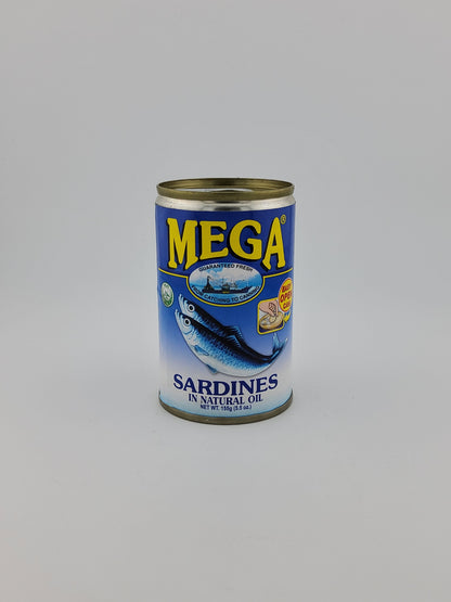 Mega Sardines Natural Oil 5.5o