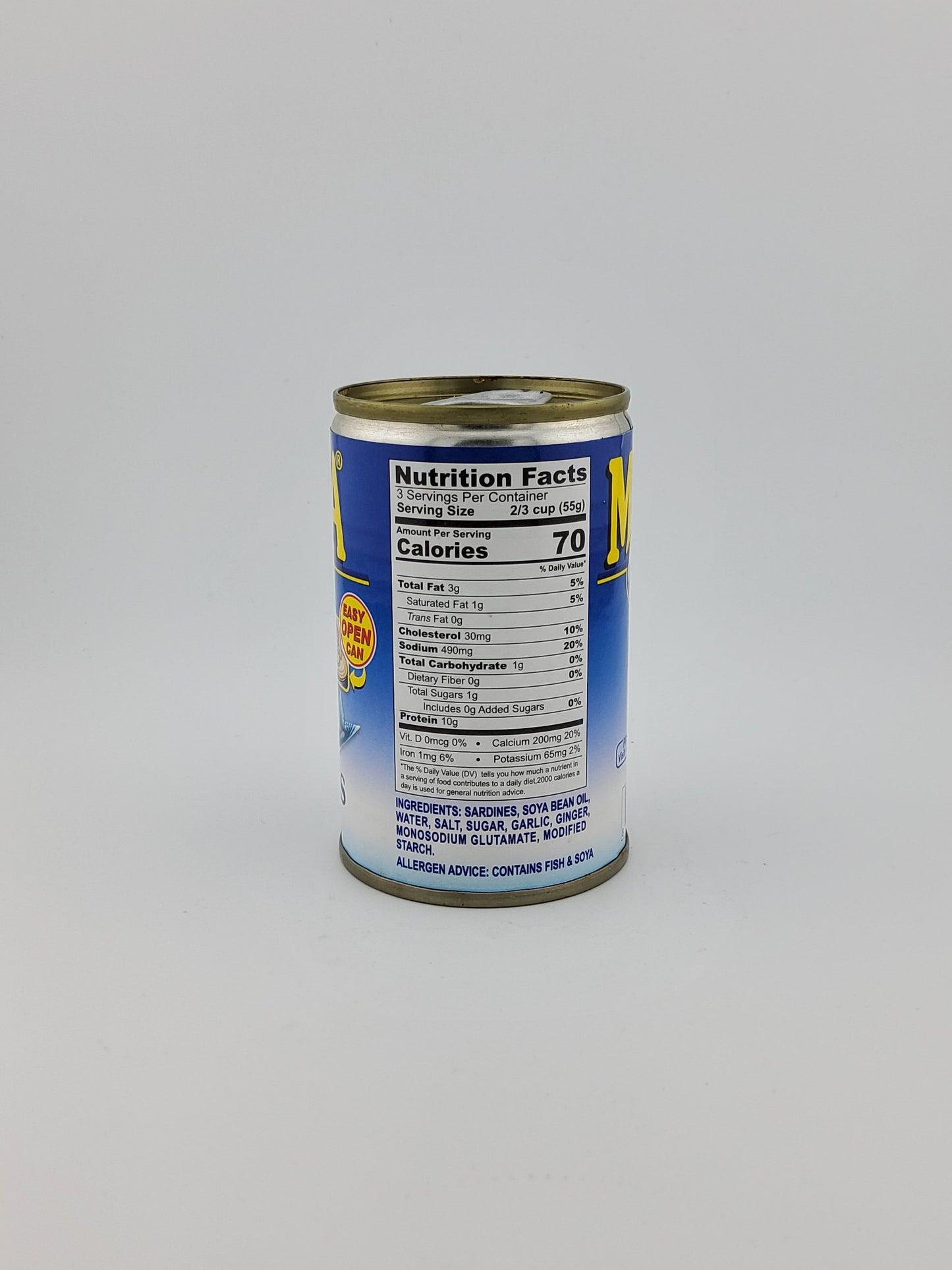 Mega Sardines Natural Oil 5.5o