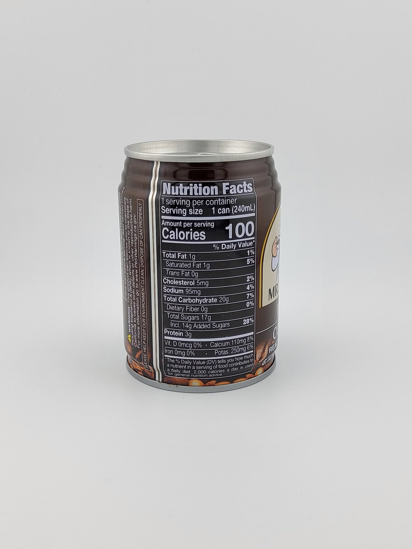 Mr Brown Iced Coffee 240 mL | 8.12 fl oz