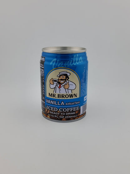 Mr Brown Iced Coffee Vanilla 240 mL