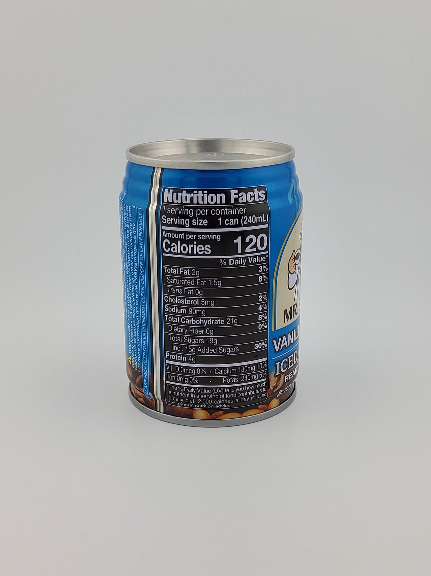 Mr Brown Iced Coffee Vanilla 240 mL