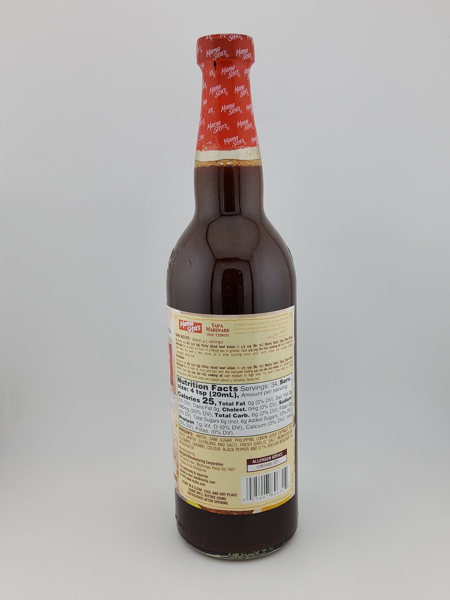 Mama Sita's Tapa Marinade 23 oz