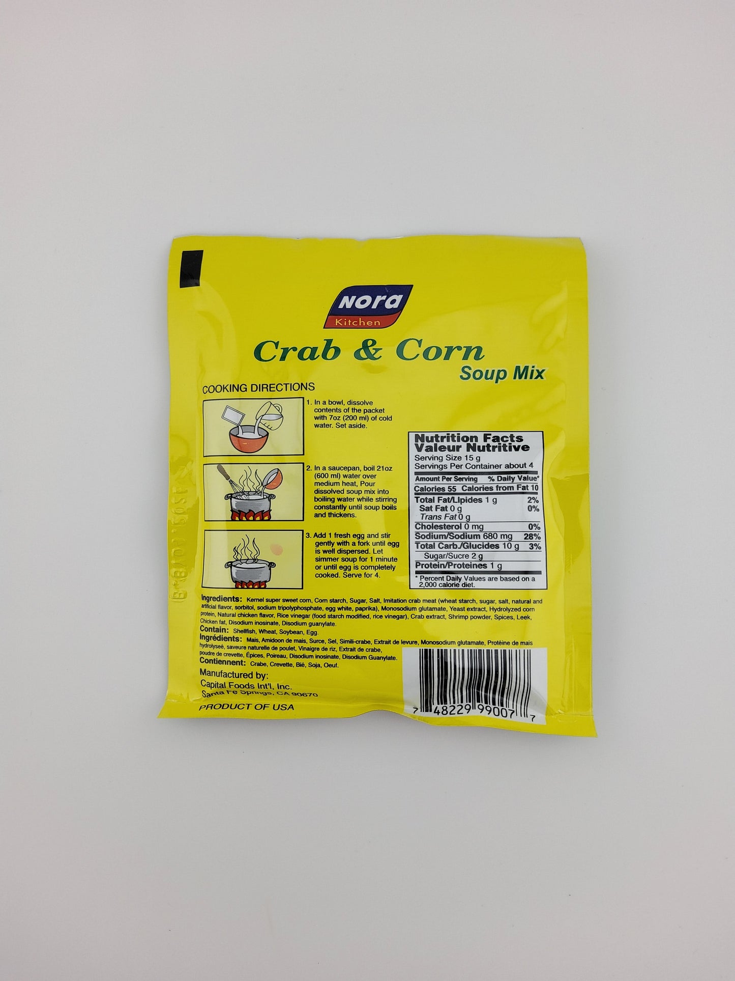 Nora Crab & Corn 2.12o