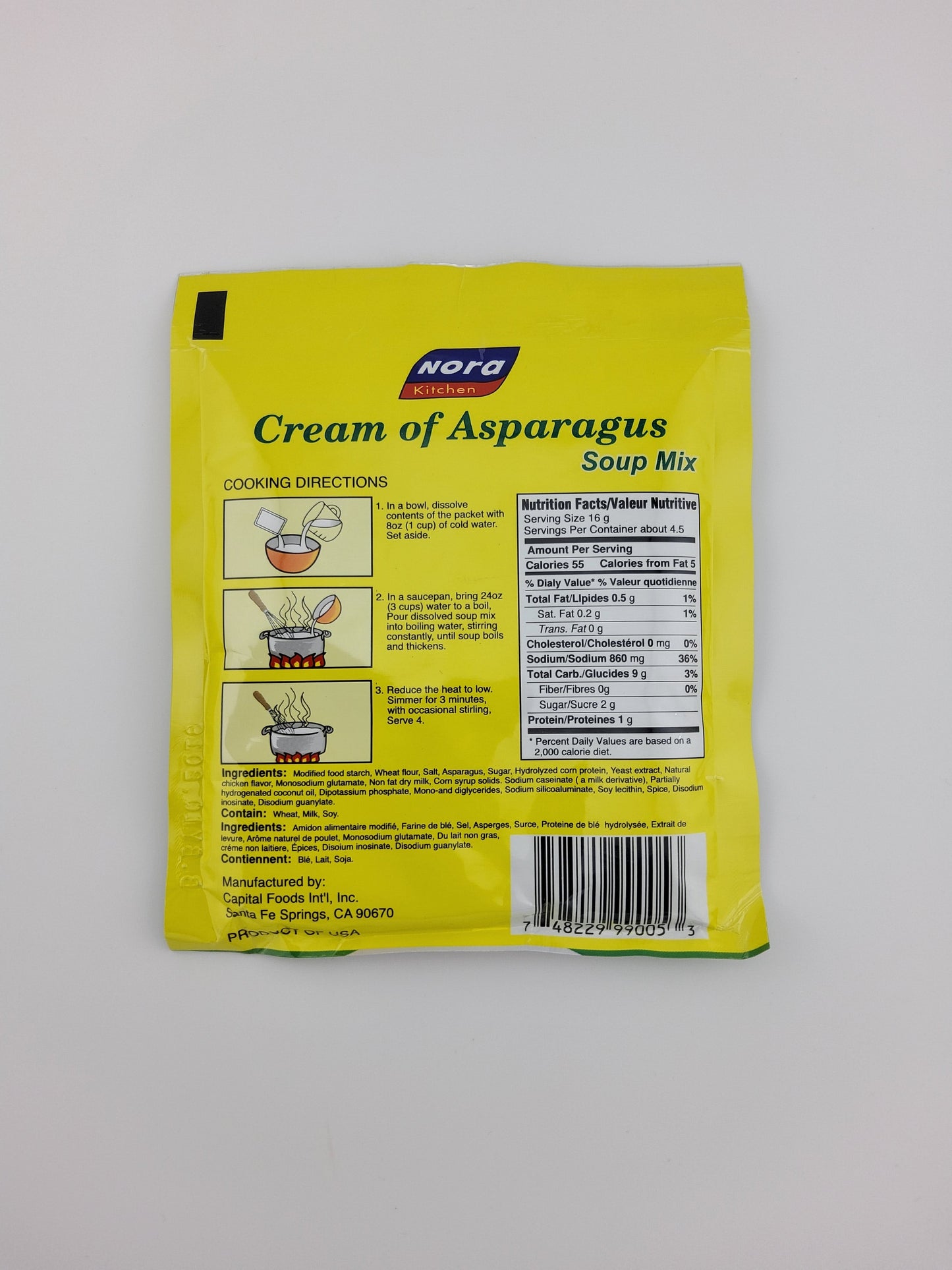 Nora Cream of Asparagus 70g