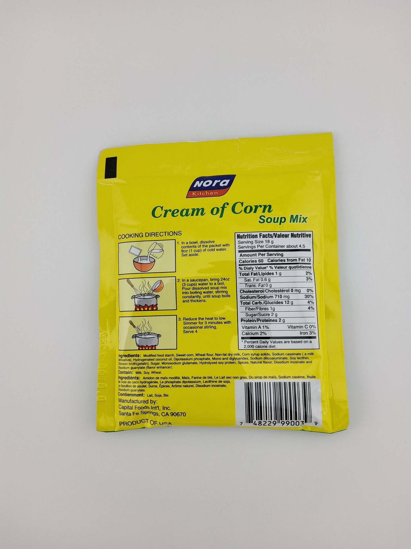 Nora Cream of Corn 2.82 oz