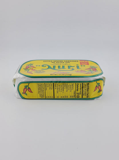 Nuri Sardines Olive Oil XSpicy