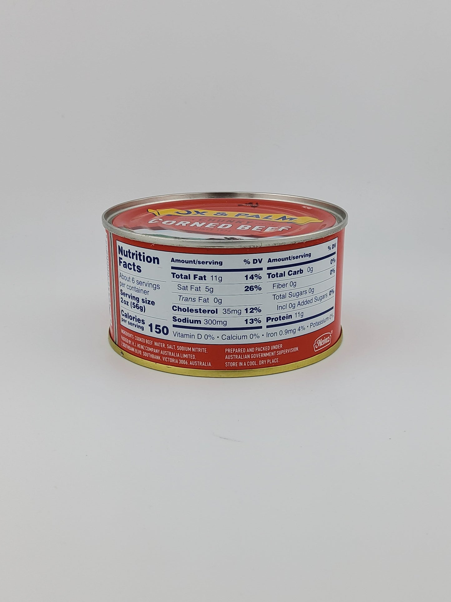 Ox & Palm Corned Beef 11.5 oz