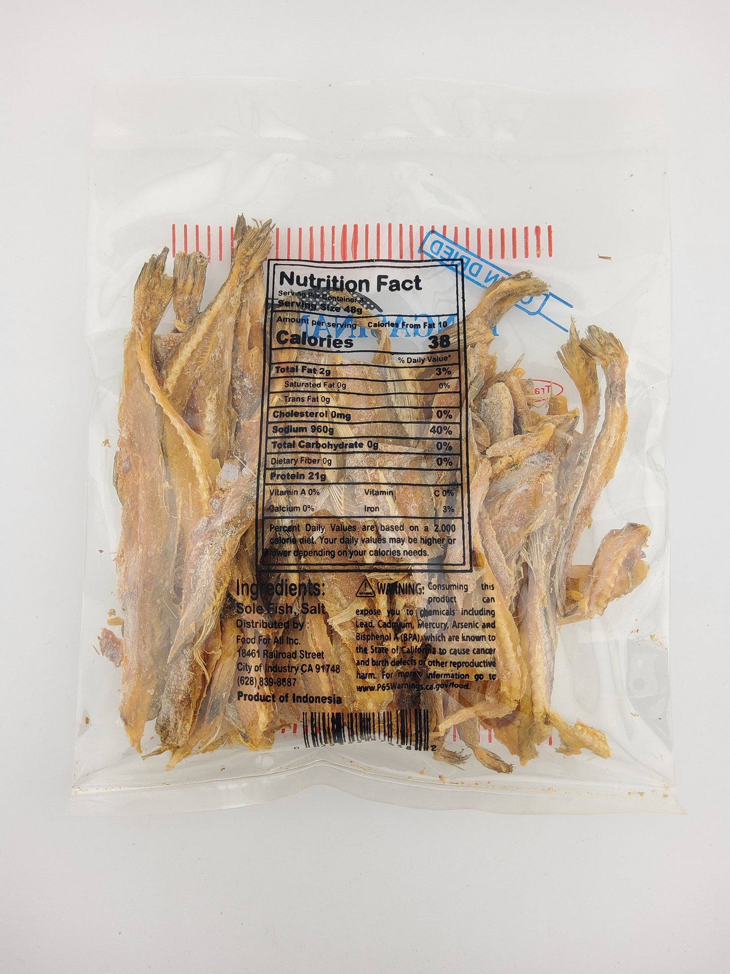 Pangasinan Dried Jeprox Fish Fillet 120 g