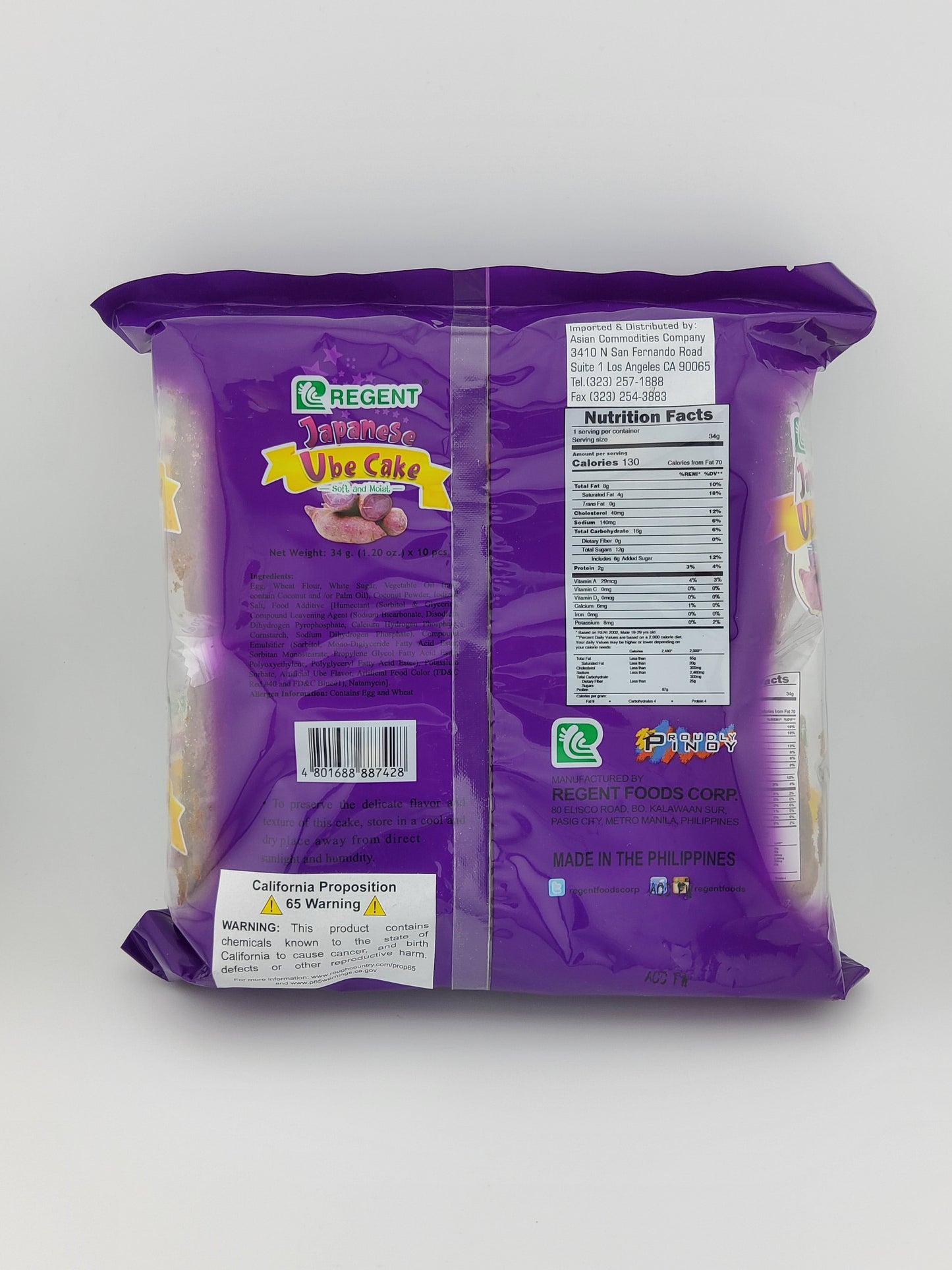 Regent Japanese Ube Cake