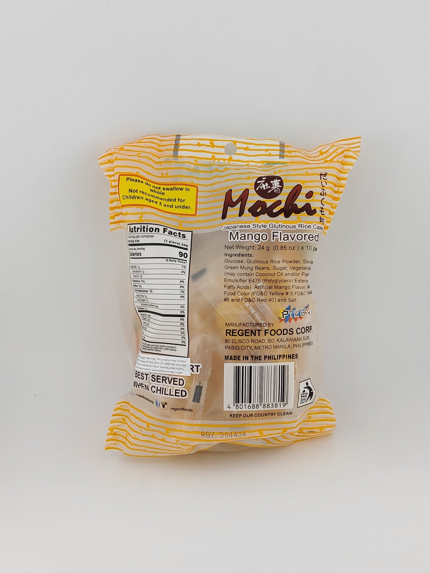 Regent Mochi Mango 10 pcs
