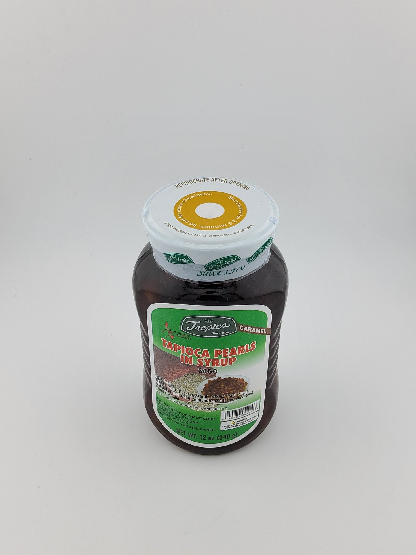 Tropics Tapioca Caramel 340 g