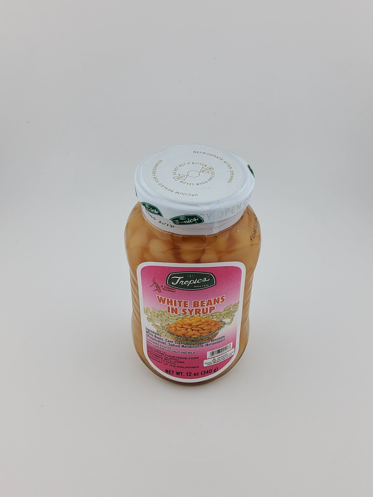 Tropics Sweet White Beans 340 g