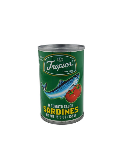 Tropics Sardines Tomato 5.5 oz