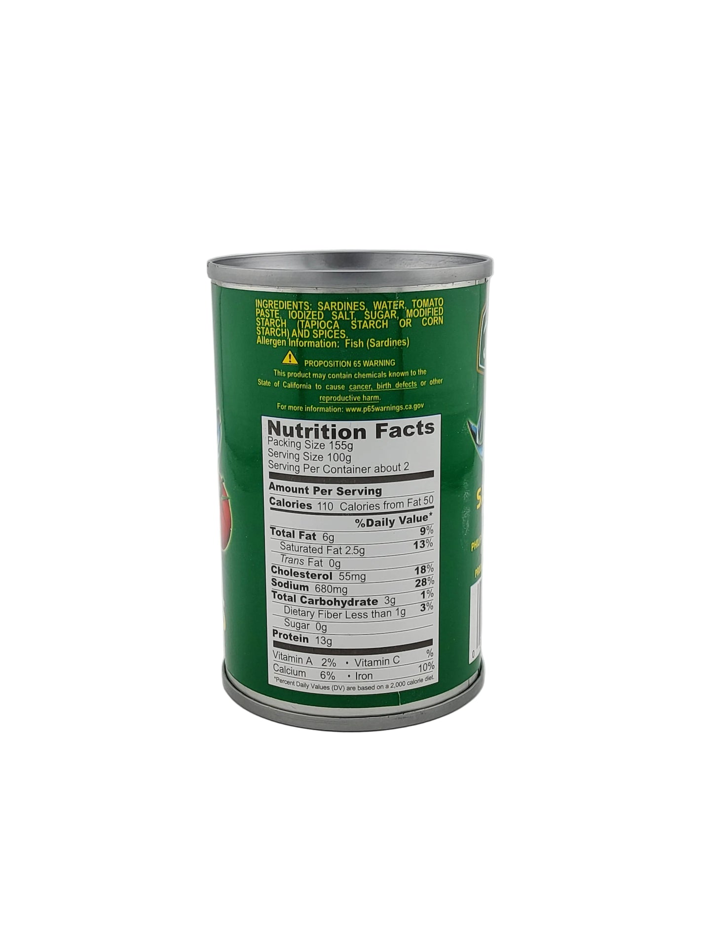 Tropics Sardines Tomato 5.5 oz