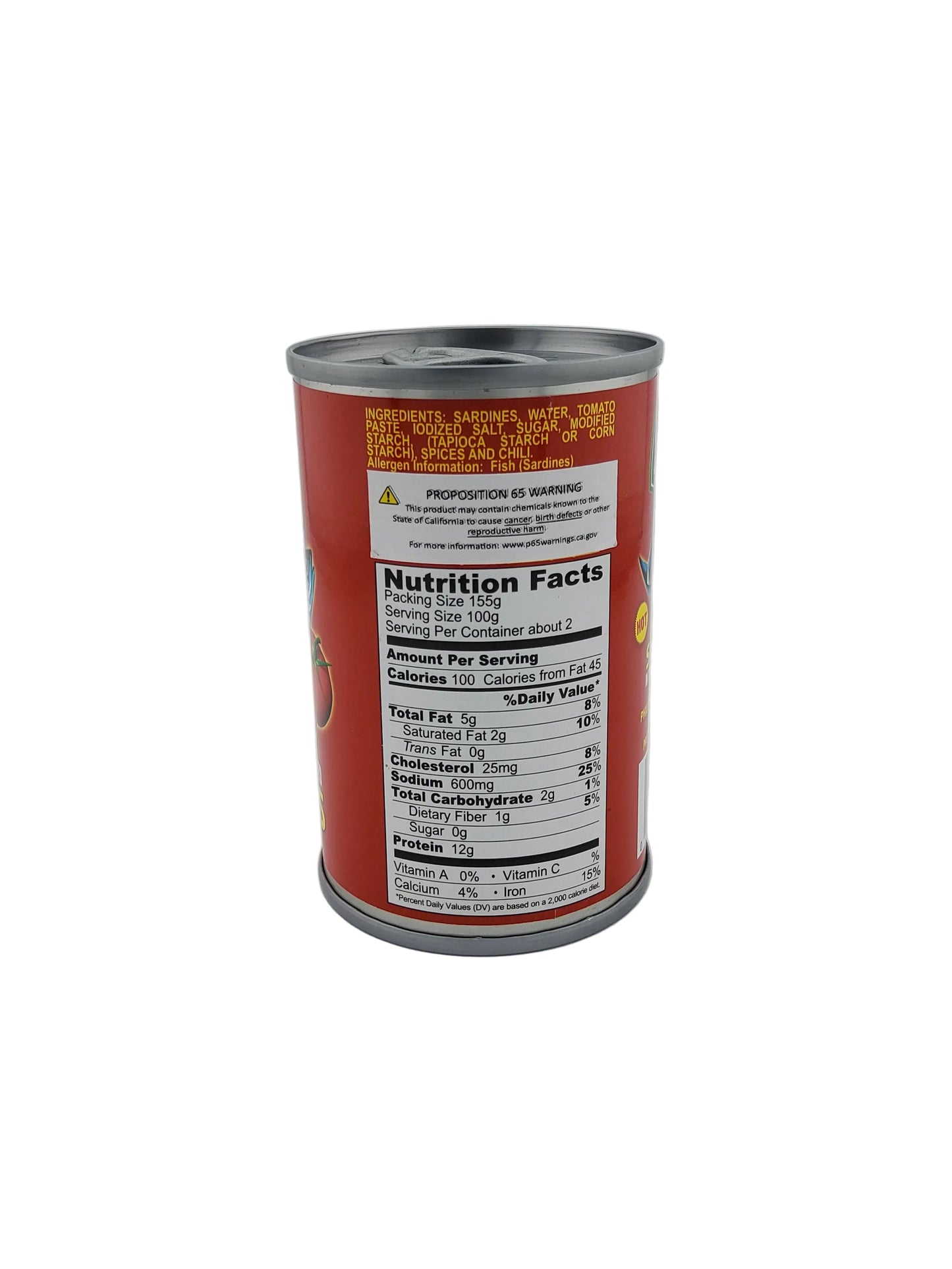 Tropics Sardines Chili 5.5 oz