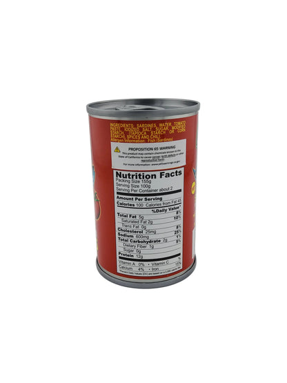 Tropics Sardines Chili 5.5 oz