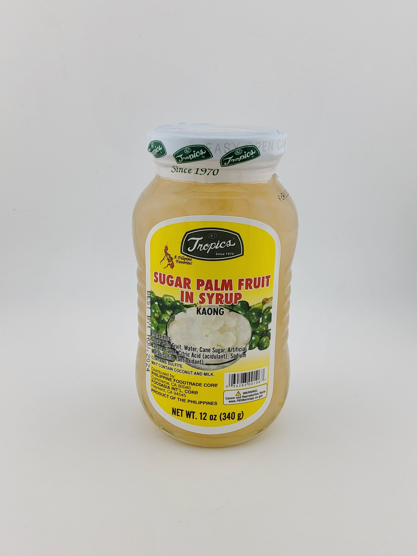 Tropics Kaong - White 12 oz