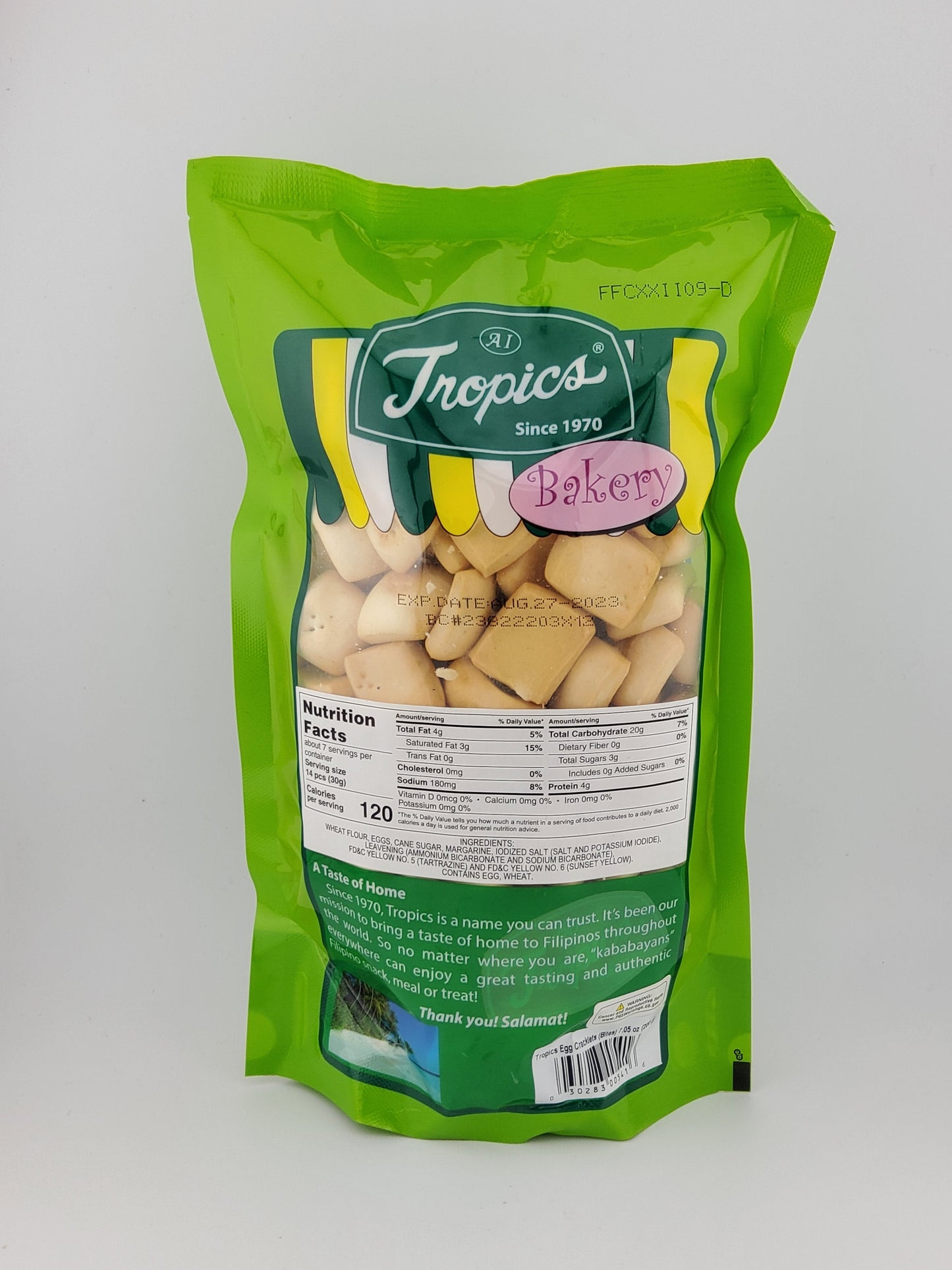 Tropics Egg Cracklet 200 g