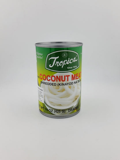 Tropics Shredded Young Coconut Meat Strip 425 g