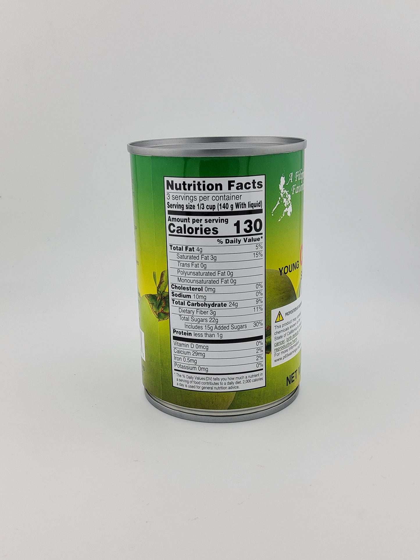Tropics Shredded Young Coconut Meat Strip 425 g