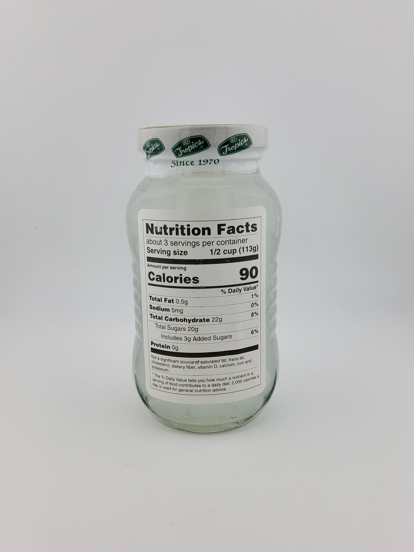 Tropics Coconut Gel White 340 g
