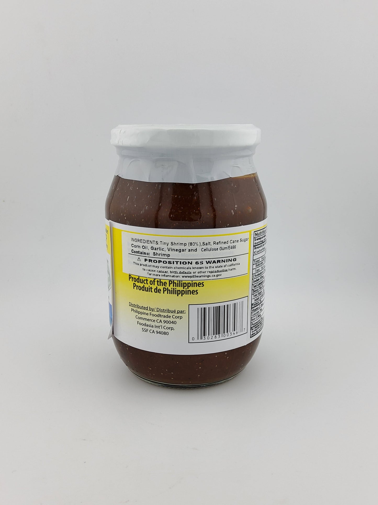 Tropics Bagoong Regular 17.6oz