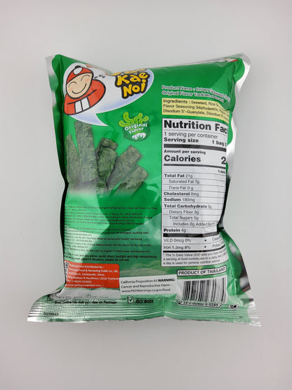 Tao Kae Noi Seaweed Snack Orig 1.12 oz