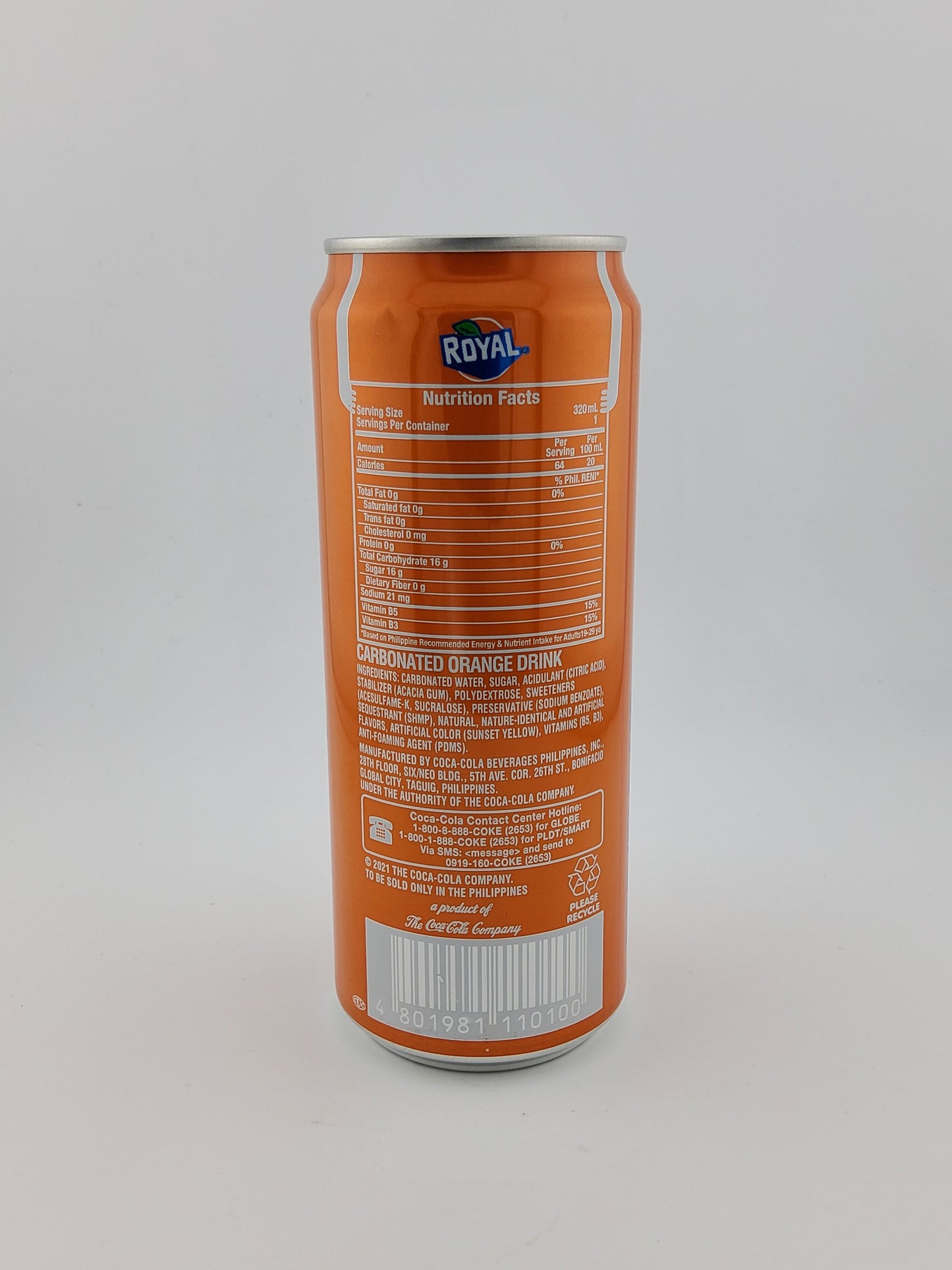 Royal Tru-Orange Can 330 ml