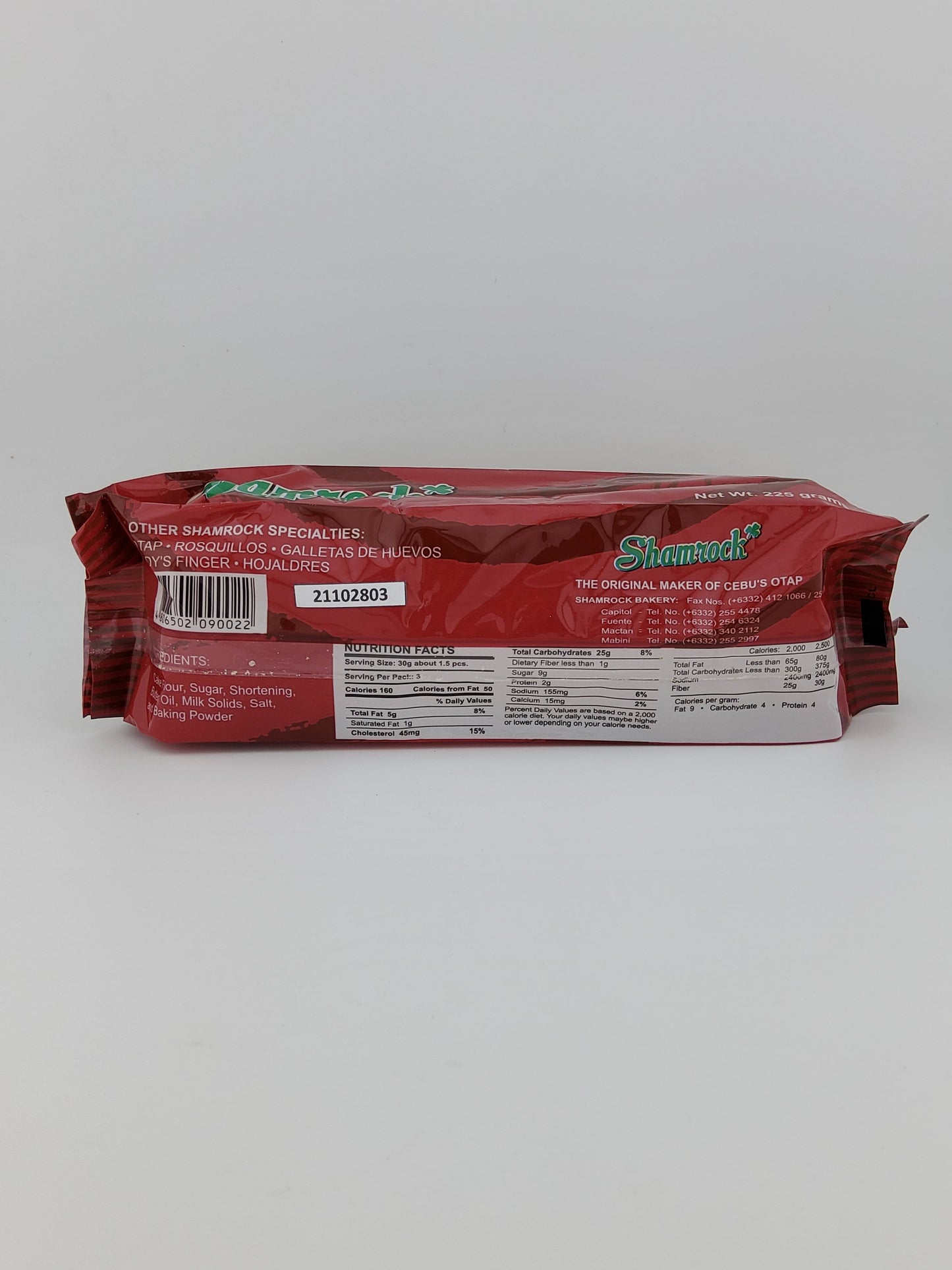 Shamrock Polvoron 225 gm