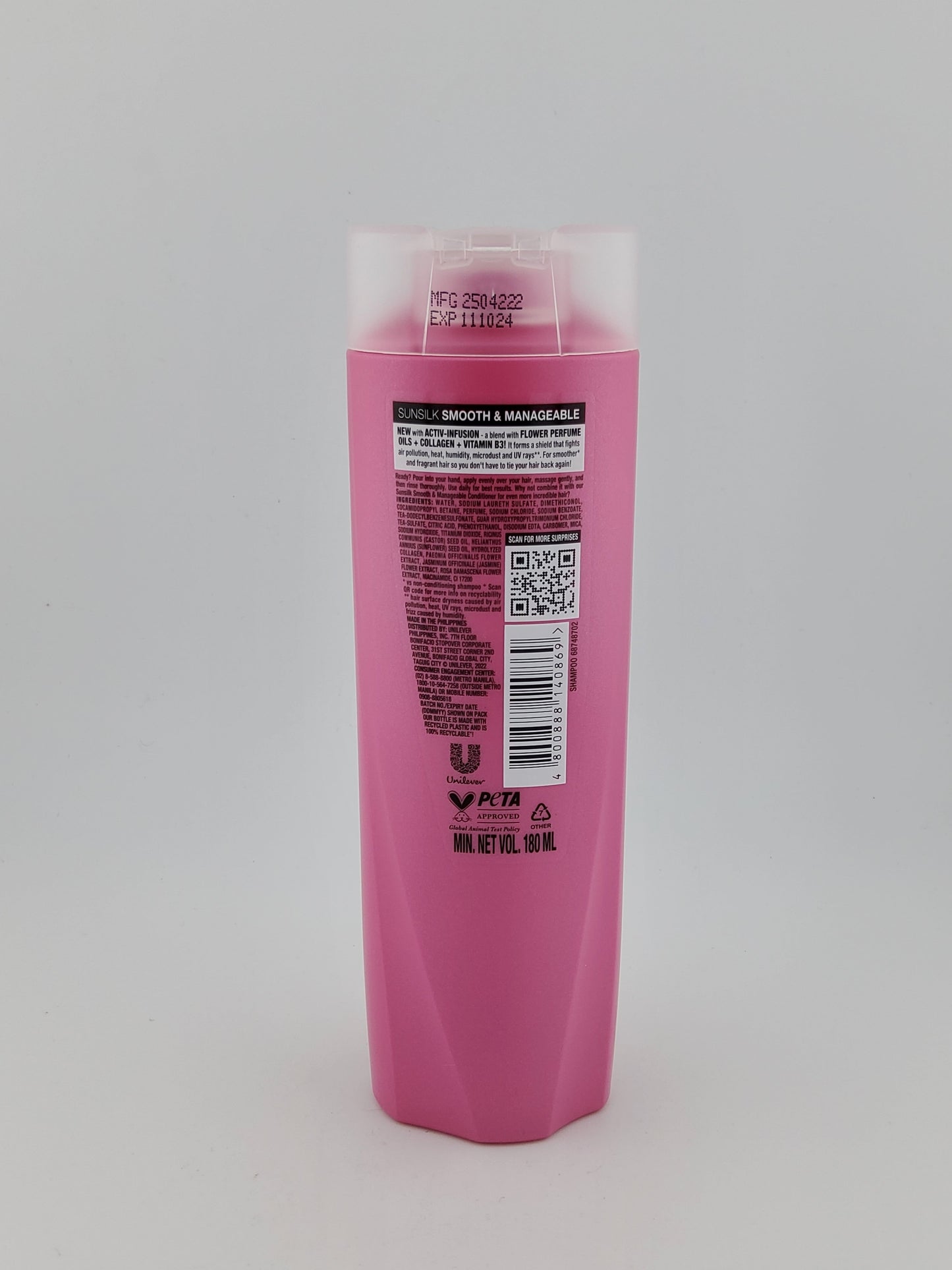 Sunsilk Shampoo Pink 180 ml