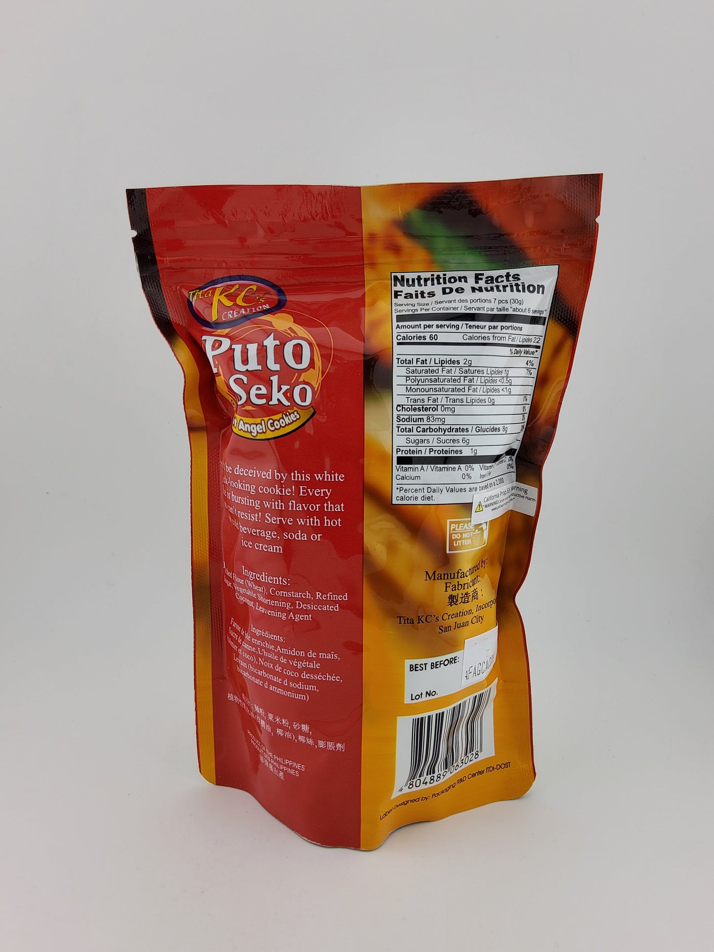 Tita KC's Puto Seko 6.5 oz