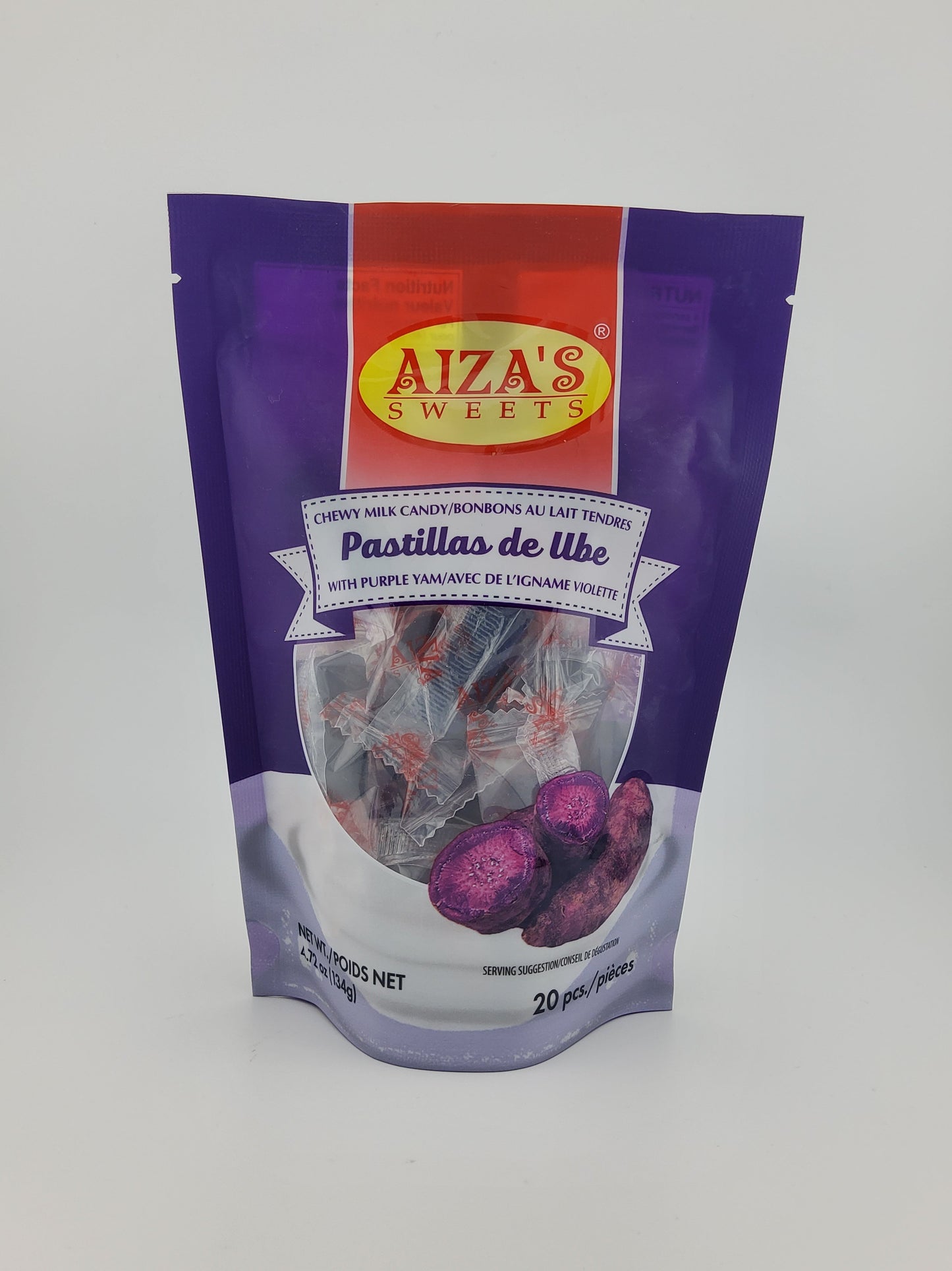 Aiza's Sweets Pastillas De Ube 4.72 oz