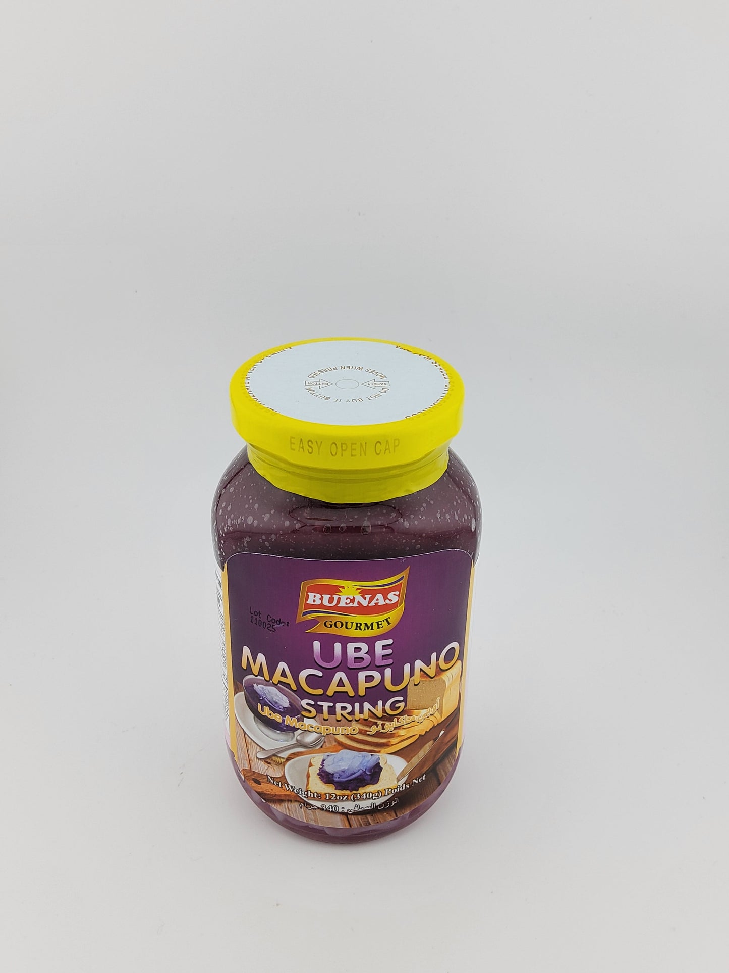 Buenas Ube Macapuno String 340 g