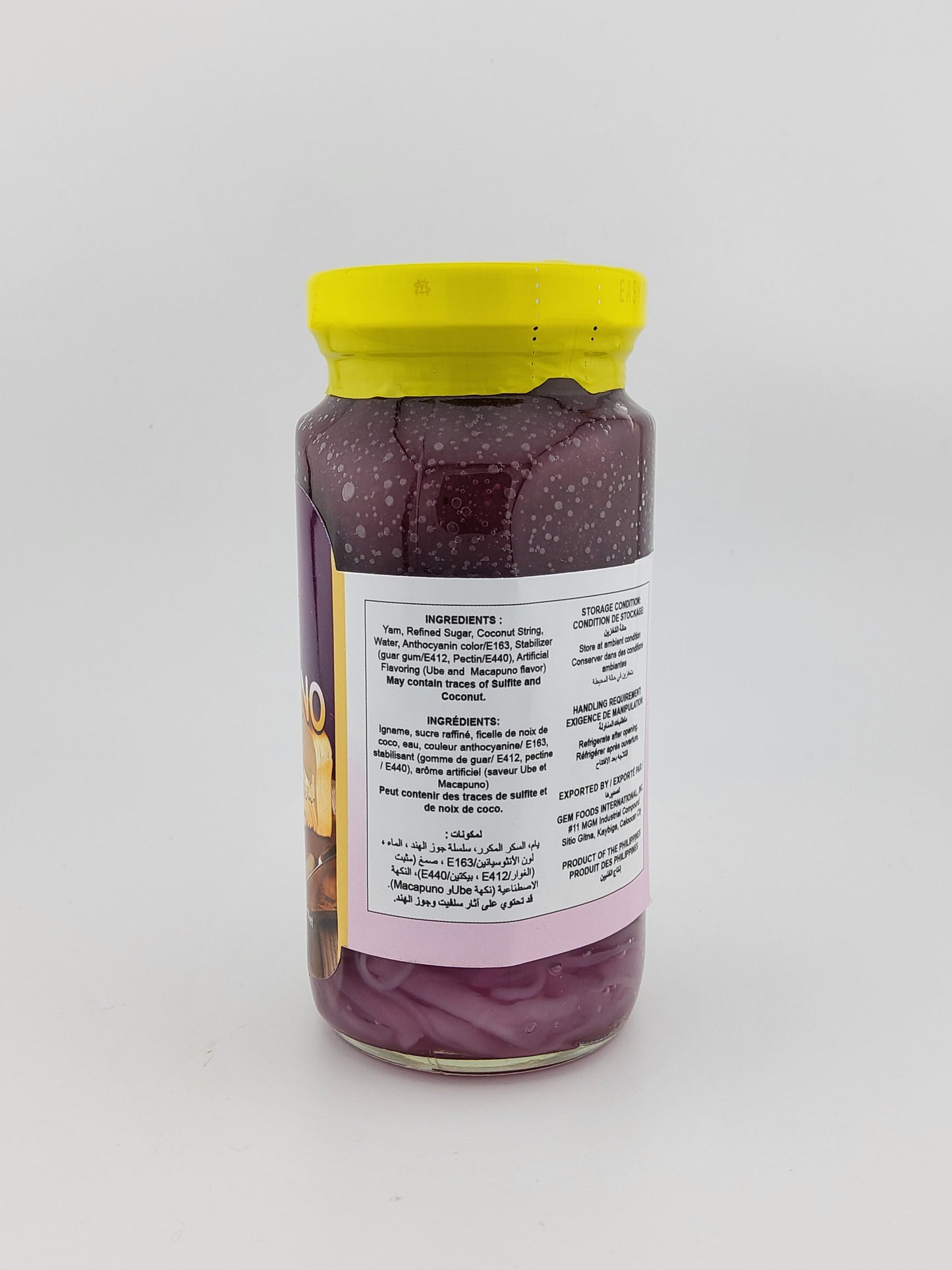 Buenas Ube Macapuno String 340 g