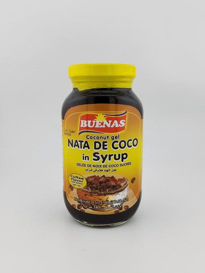 Buenas Coconut Gel in Syrup Coffee 340 g