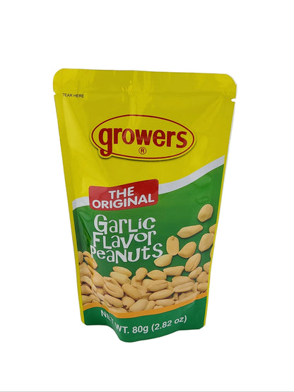Growers Peanuts Garlic 2.82 oz
