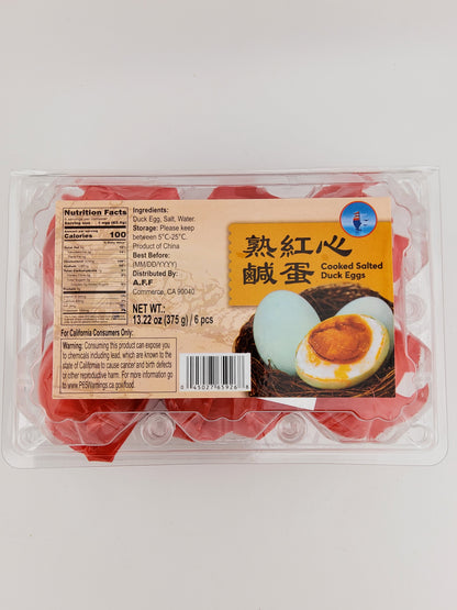 Hocean Cooked Salted Duck Eggs 6 ct