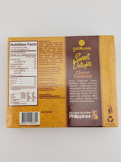 Goldilocks SD Polvoron ChocCov
