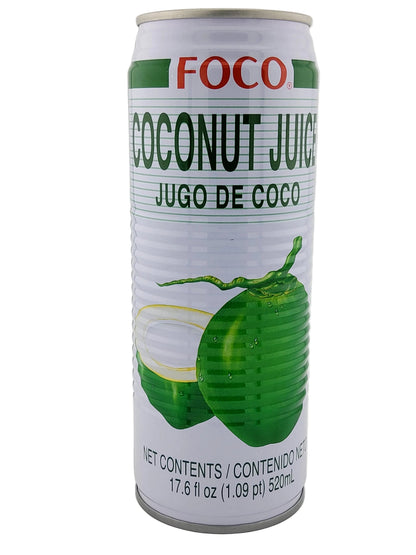 Foco Coconut Juice 17.6 oz