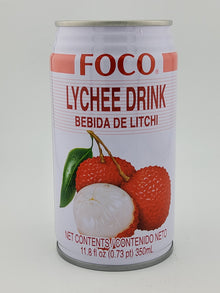 Foco Lychee Drink11.8 oz