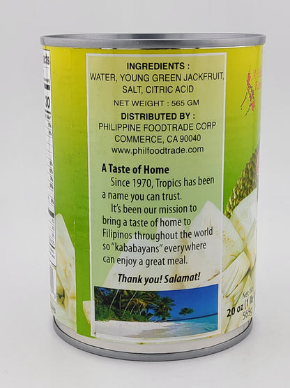 Tropics Green Jackfruit 20 oz