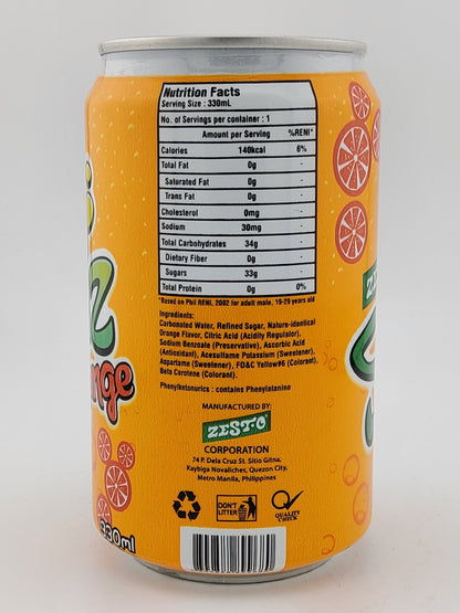Zesto Squiz Orange 330 ml