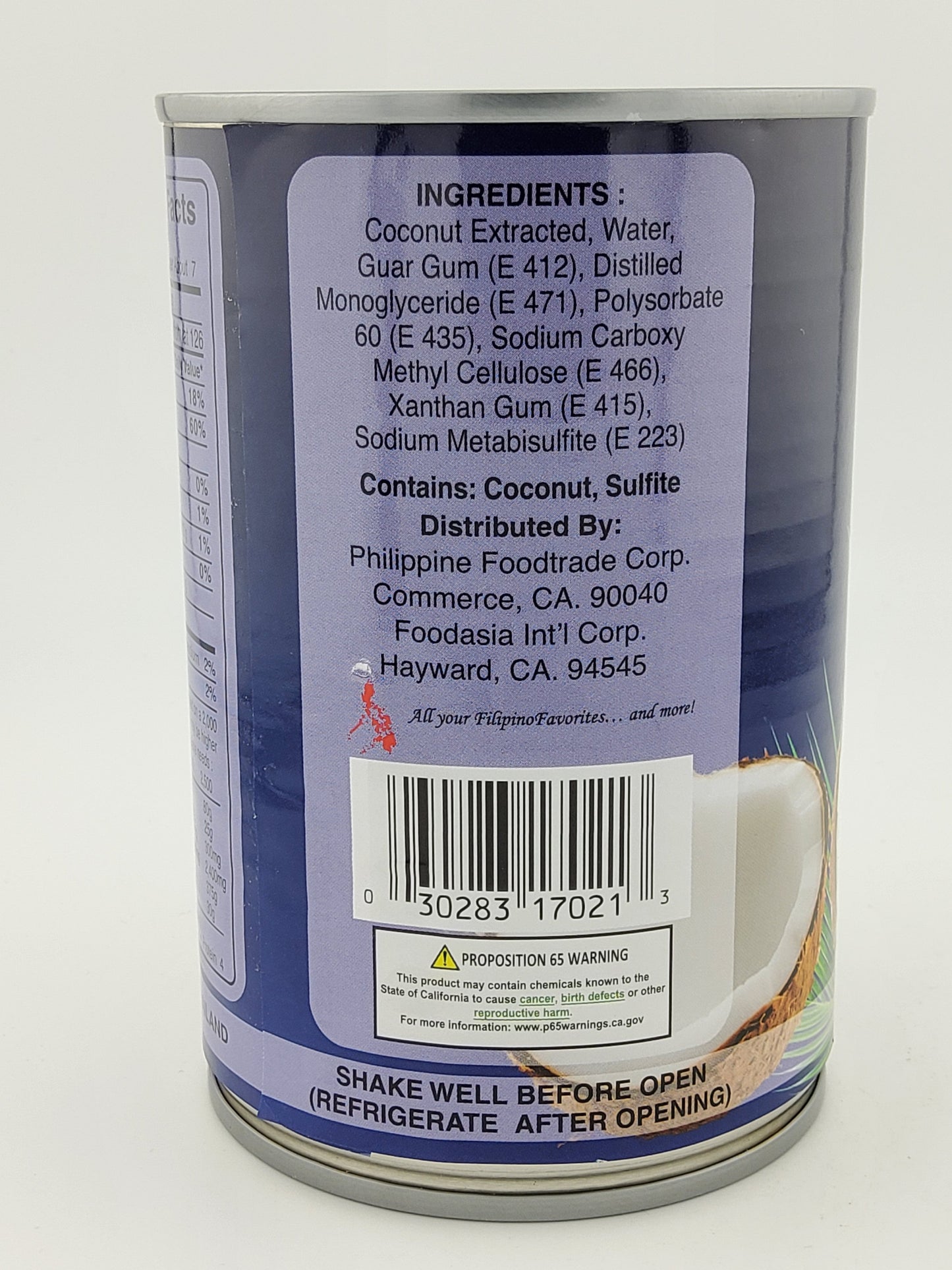 Tropics Coconut Cream 14 oz