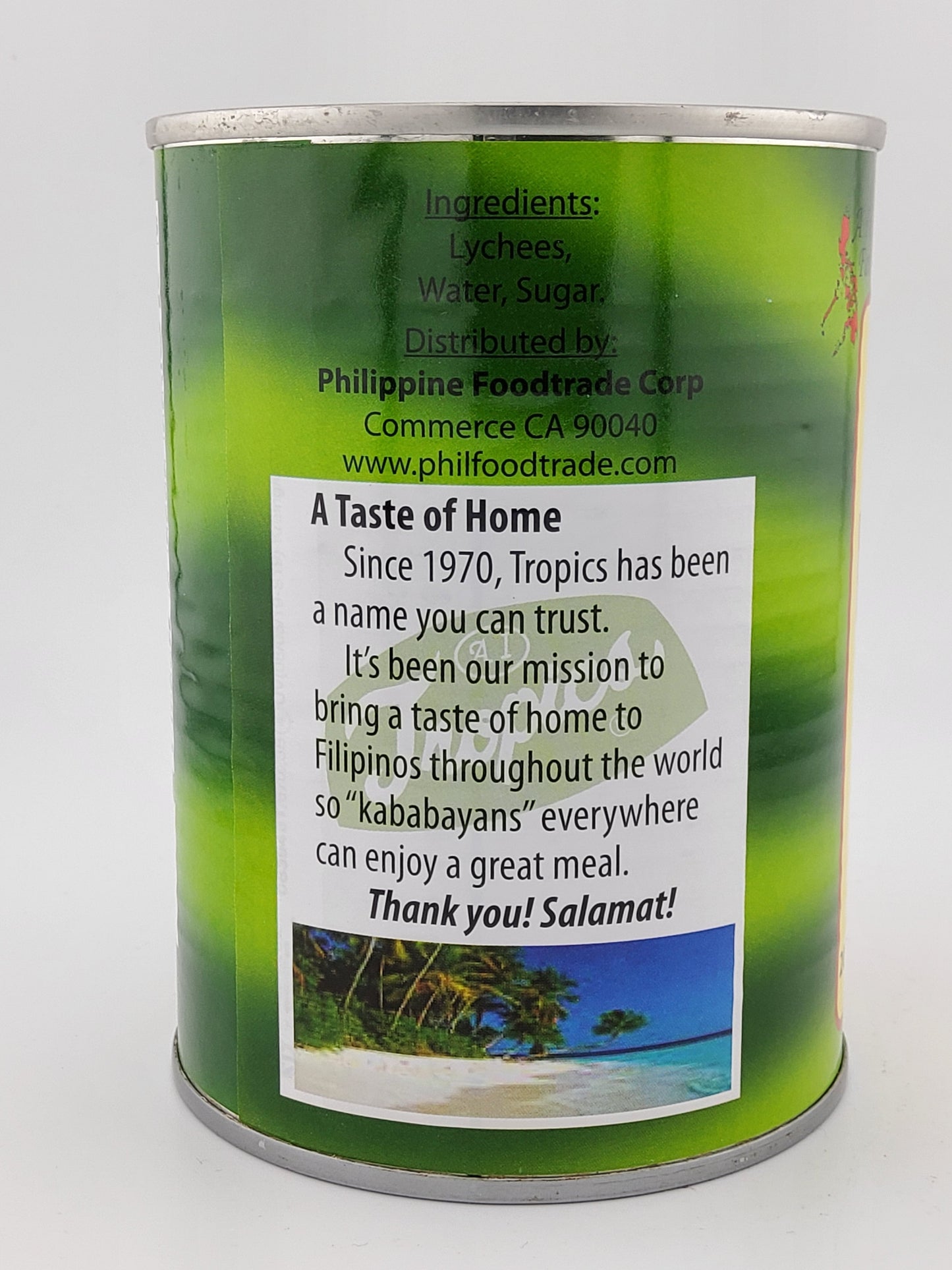 Tropics Lychee in Syrup 20 oz