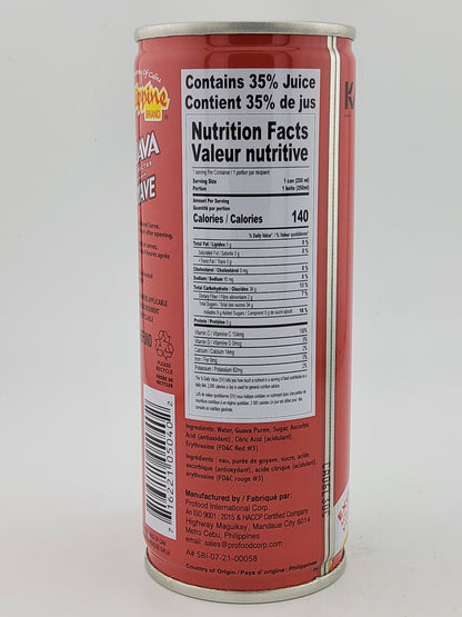 Philippine Guava Juice Nectar 250 mL | 8.4 fl oz