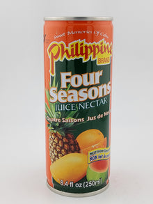 Philippine Four Seasons Juice Nectar 8.4 fl oz | 250 ml