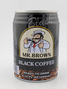 Mr Brown Black Coffee 240 mL | 8.12 fl oz
