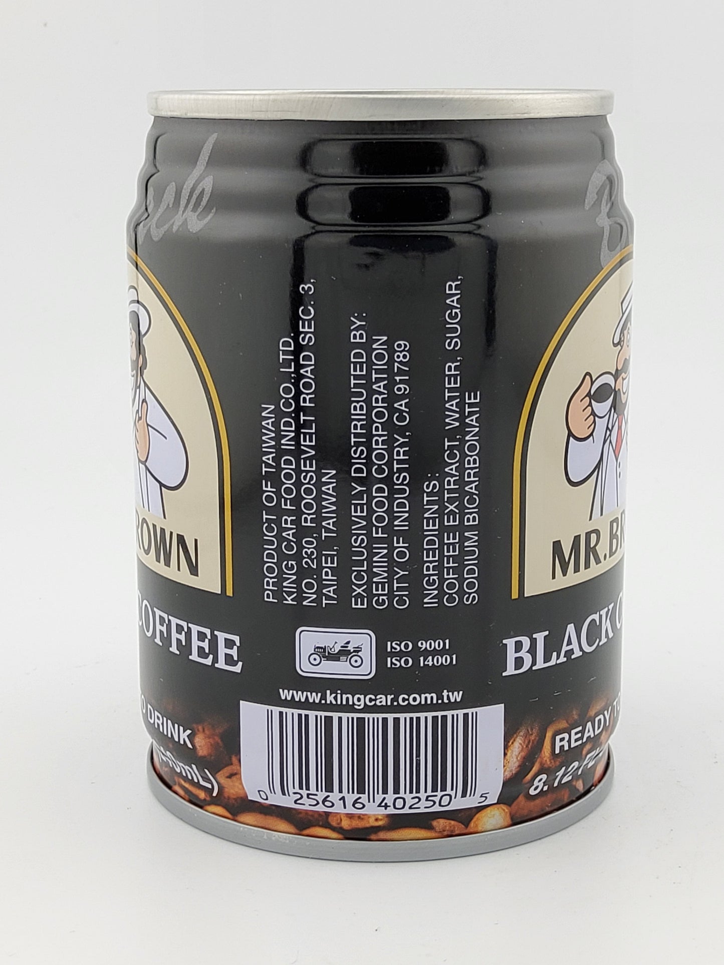 Mr Brown Black Coffee 240 mL | 8.12 fl oz